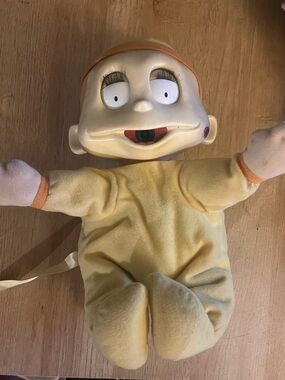 Vintage 1999 Rugrats Dill Baby Doll Toy Plush -untested